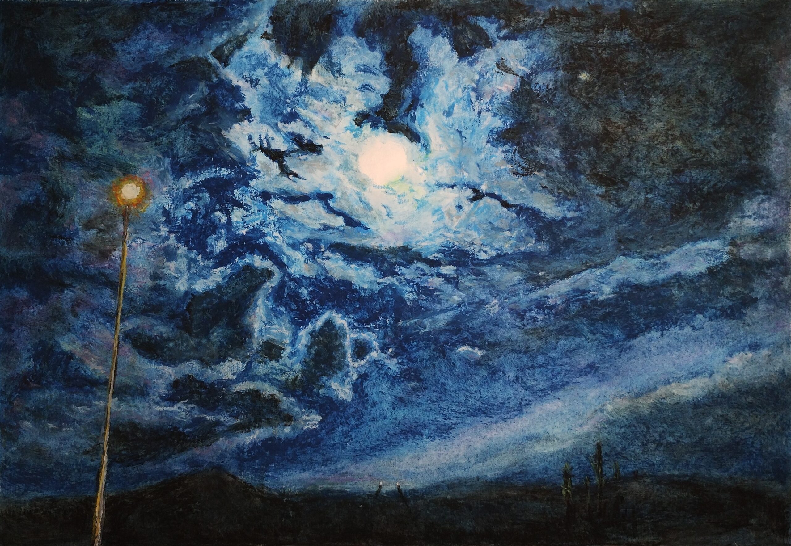 ムーンゲート｜100点のアートクレヨン画展