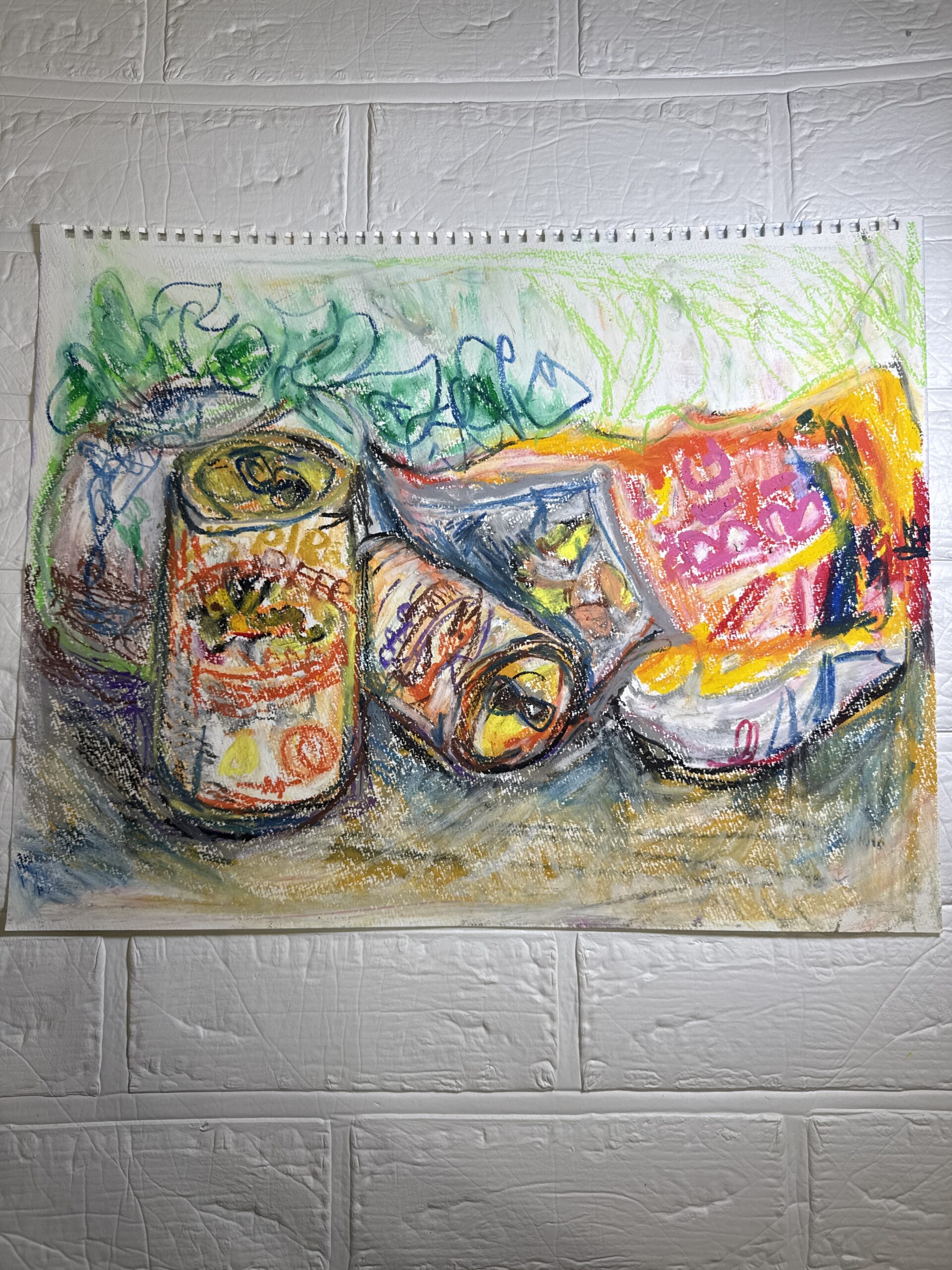 色のある日常｜100点のアートクレヨン画展