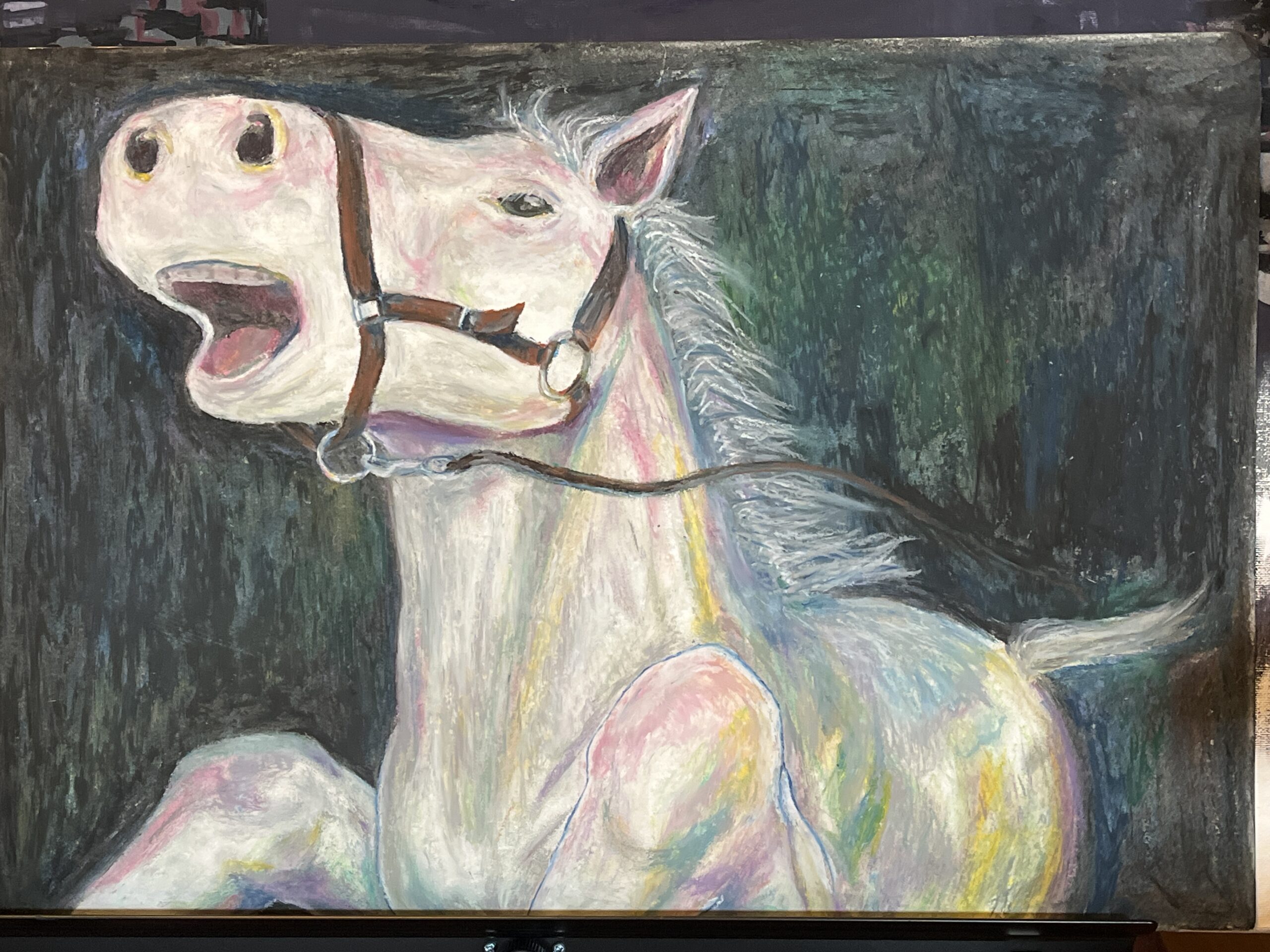本能の走り｜100点のアートクレヨン画展