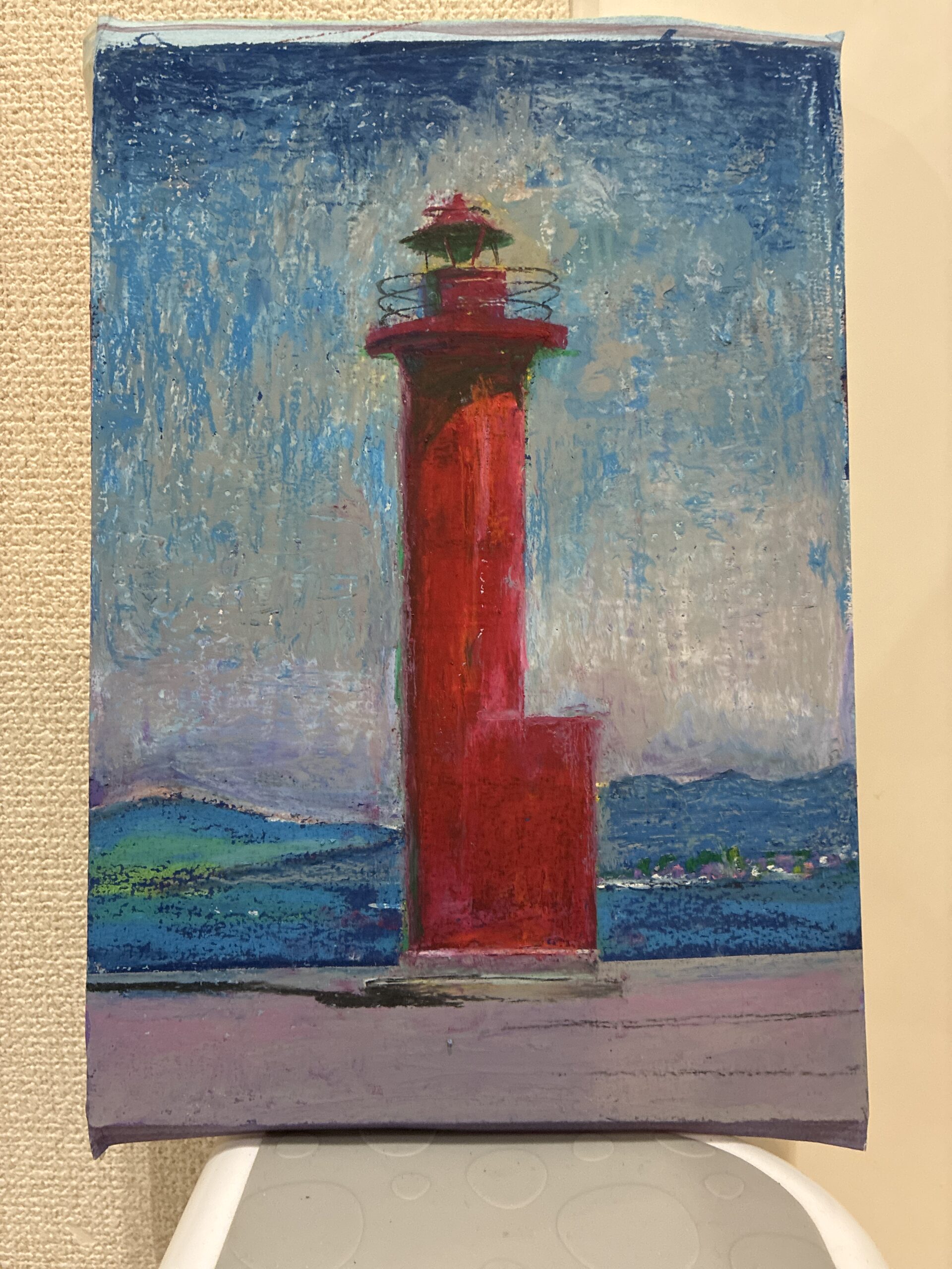 灯台｜100点のアートクレヨン画展